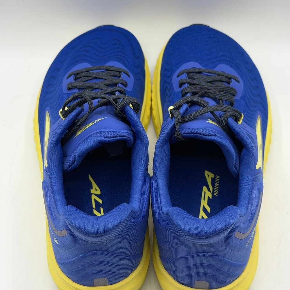 Altra Torin 7 ALOA82C4470 Men's Size 9 Blue/Yellow Road Running EGO Max Shoes - Picture 6 of 9
